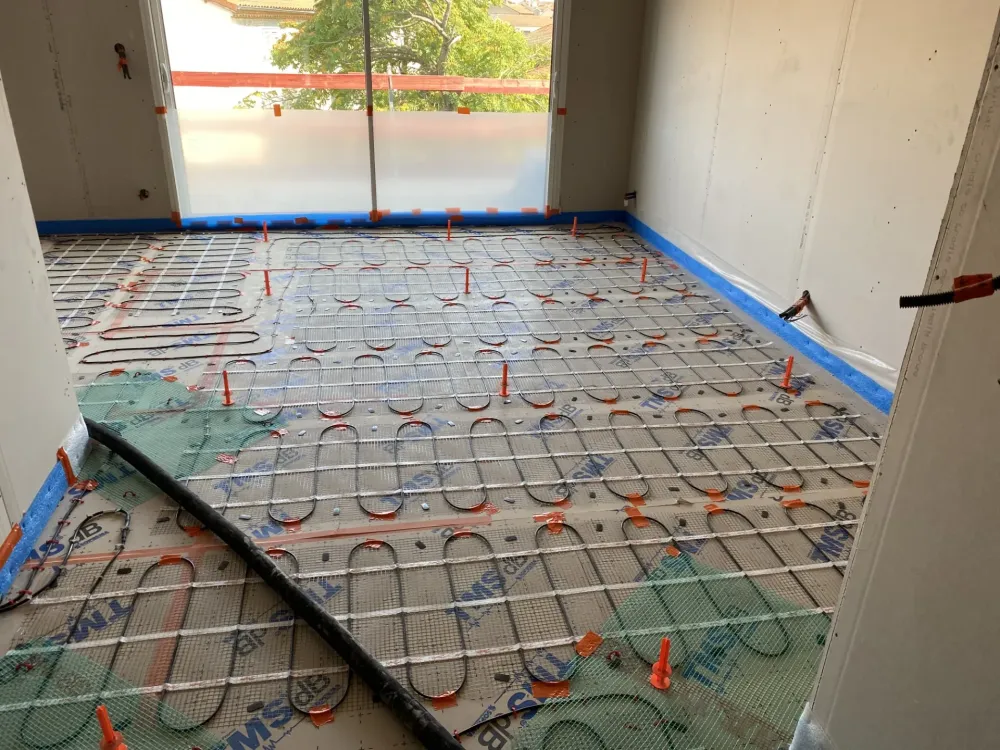 Plancher Rayonnagt Electrique